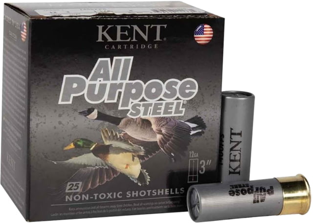 Kent Cartridge  12Gauge 3 1 1/4oz 4Shot 25 Per Box/10 Case - Kent Cartridge