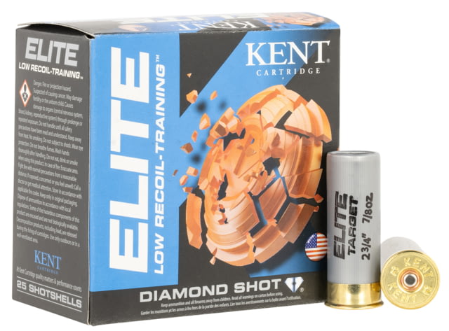 t Cartridge Elite 12 Gauge 7/8oz 2.75 Shotgun 8 Shot 25 Rounds Ammo