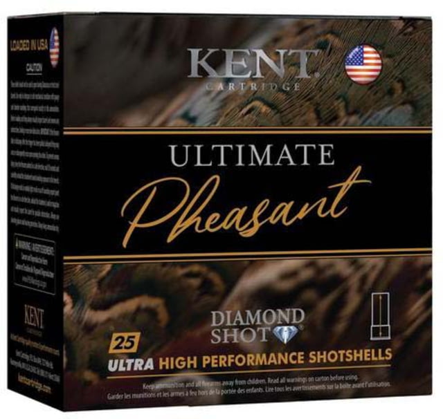 Kent Ultimate Pheasant Load 20 Gauge 1 1/4 Oz 3 In Shotgun Ammo 4 X 6# 25 Rounds 1103093 t Ultimate Pheasant Load 20 Gauge 1 1/4 Oz 3 In Shotgun 4 X 6# 25 Rounds 1103093 Ammo