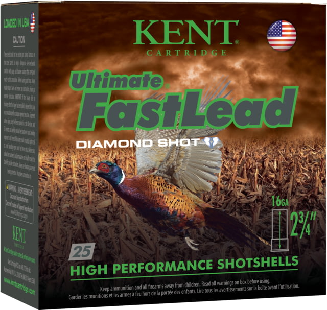 t Cartridge Ultimate FastLead 16 Gauge 1 1/8 Oz 2.75in Shotgun 25 Rounds Ammo