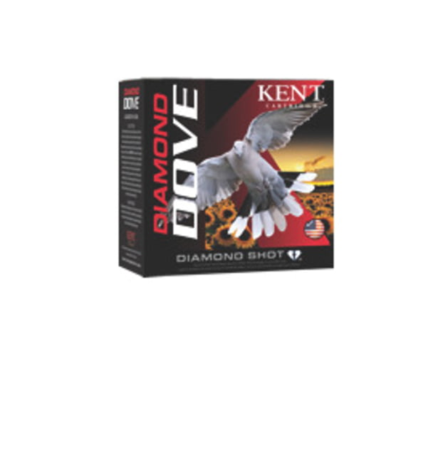 t Sporting Goods Diamond Dove Shotshell 2 12 Gauge 1 1/8 Oz 3/4 Inch Shotgun #7.5 25 Rounds Ammo
