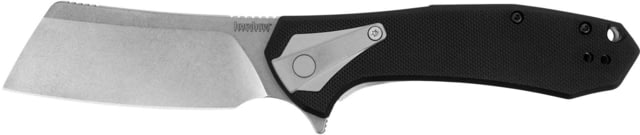 Kershaw Bracket Folding Knife 3.4in 8Cr13MoV Blade Steel Black Handle Frame Lock - Kershaw