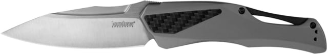 Kershaw Collateral Assisted Opening Folding Knife 3.4 in D2 Spear Point Stainless Steel Gray & Black Handle - Kershaw