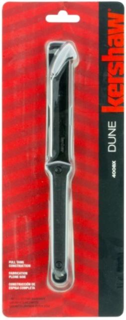 Kershaw Dune Fixed Blade Knife 3.8in 3Cr13 American Tanto Blade Glass-Filled Nylon Handle