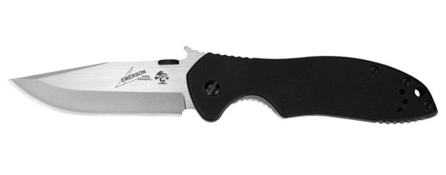 Kershaw Emerson CQC-6K D2 Folding Knife 3.25in D2 Drop Point Blade G10 Front/410 Stainless Steel Back Handle