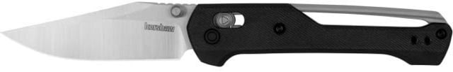 Kershaw Airspace Folding Knife 3in 14C28N Blade Steel Clip Point Blade Black Polymer/Glass Fiber Handle