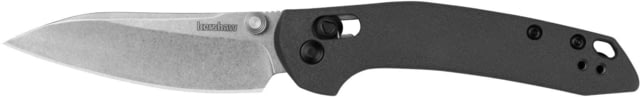 Kershaw Duster Folding Knife 2.9in 8Cr13MoV Modified Sheepsfoot Glass-Filled Nylon Black Handle