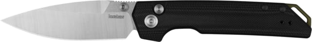 Kershaw Iridium Folding Knife 3.45in CPM MagnaCut Spear Point G10 Black Handle