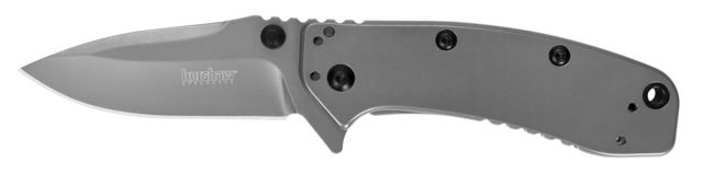 Kershaw Cryo II Assisted Folding Knife 3.25in 8Cr13MoV Drop Point Blade Stainless Steel Handle Box - Kershaw