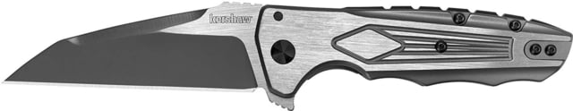 Kershaw Deadline Folding Knife 3.25 in 8Cr13MoV Wharncliffe Stainless Steel Silver - Kershaw