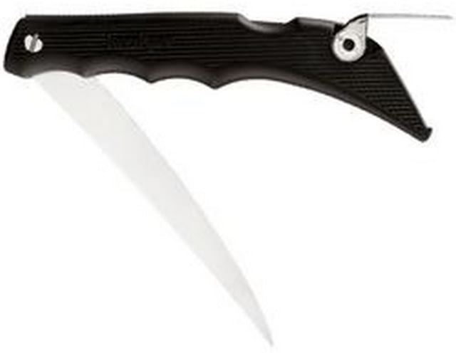 Kershaw Folding Fillet Folding Knife 6.25in 420J2 Trailing Point Blade Glass-Filled Nylon Handle
