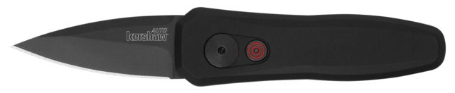 Kershaw Launch 4 Automatic Folding Knife 1.9in CPM 154 Spear Point Blade Cerakote Finish Black Aluminum Handle