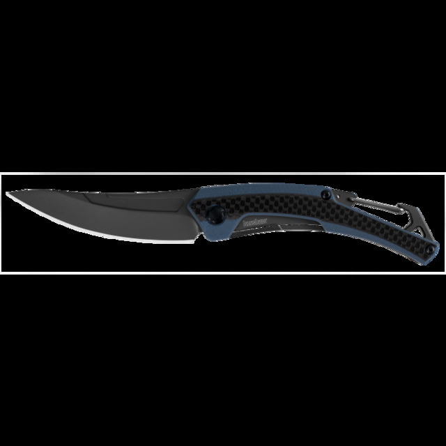 Kershaw Reverb Xl Folding Knife 3 in 8Cr13MoV Trailing Point G-10 Blue/Black Handle - Kershaw