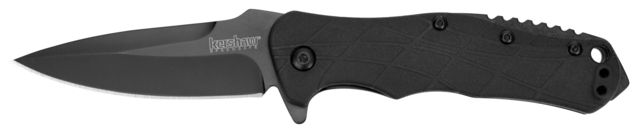 Kershaw Tactical 3.0 Assisted Folding Knife 3in 8Cr13MoV Drop Point Blade Glass-Filled Nylon Handle Box - Kershaw