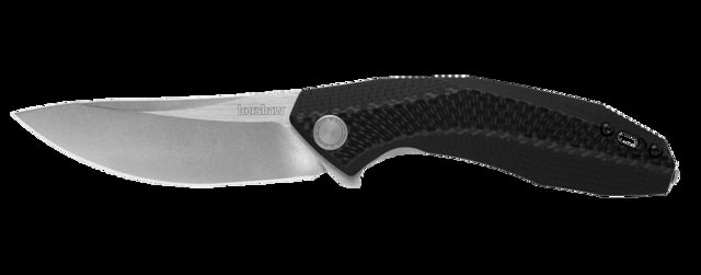 Kershaw Tumbler Folding Knife 3.25in D2 Drop Point Blade G10/Carbon Fiber Inlay Handle - Kershaw