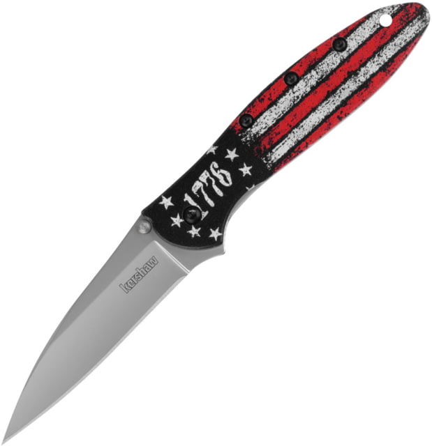 Kershaw Leek Linerlock A/O 1776 Flag KS - Kershaw