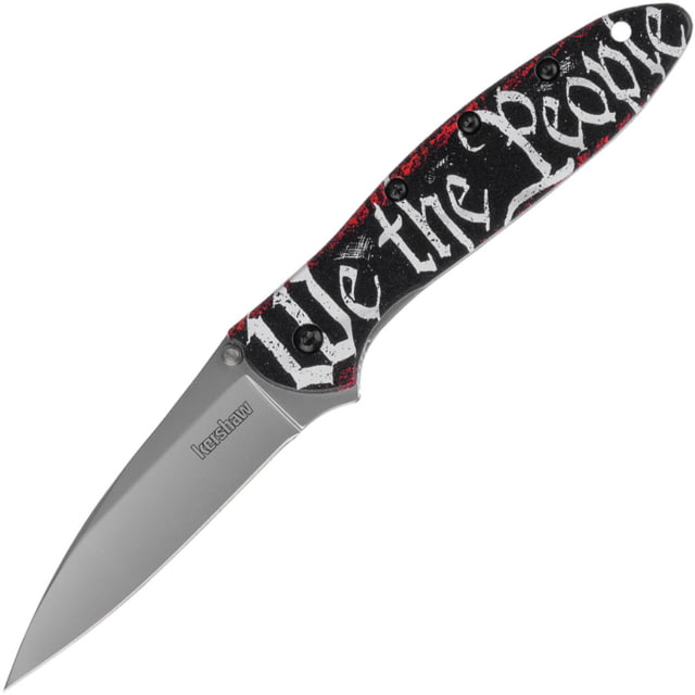 Kershaw Leek Linerlock A/O We The Peop KS - Kershaw