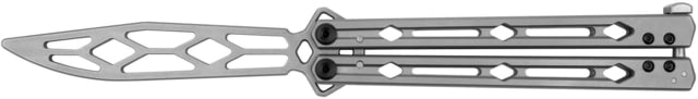 Kershaw Lucha - Trainer Knife 4.6in 14C28N Stainless Steel Blade Silver Handle - Kershaw
