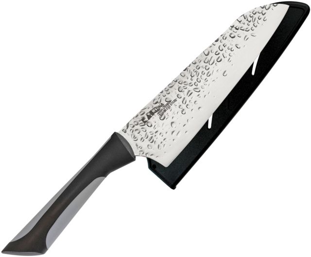 Kai Housewares Luna Santoku 7in Fixed Blade Knife 7in Stainless Steel Standard Edge Mirror Polish - Kai Housewares