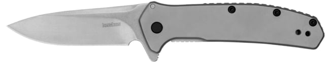 Kershaw  Outcome Folding Knife 2.80in D2 Drop Point Stainless Handle Stainless Handle - Kershaw