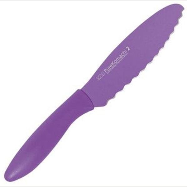 Kai Housewares PK2 Sandwich Knife 6 in Purple Handle/Blade w/Sheath K - Kai Housewares