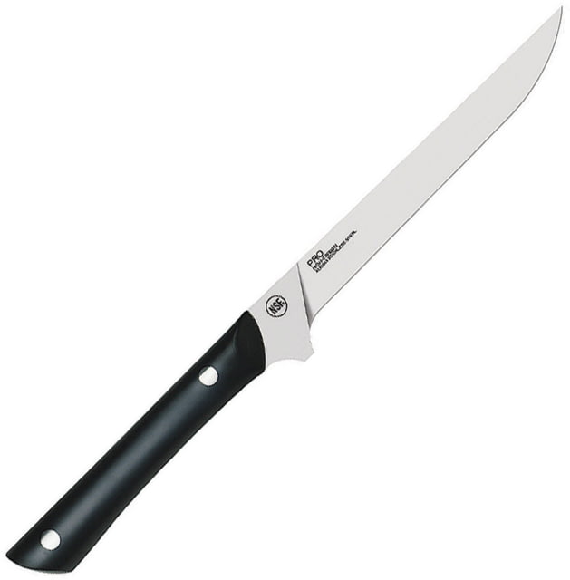 Kai Housewares 6in Professional Flexible Fillet Knife 6in Satin Finish AUS-6M Stainless Fillet Blade Black POM Handle - Kai Housewares