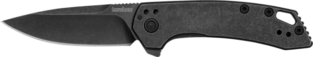 Kershaw Radar Folding Knife 2.90in D2 Drop Point Blackwash Blade/Handle Blackwash Blade/Handle