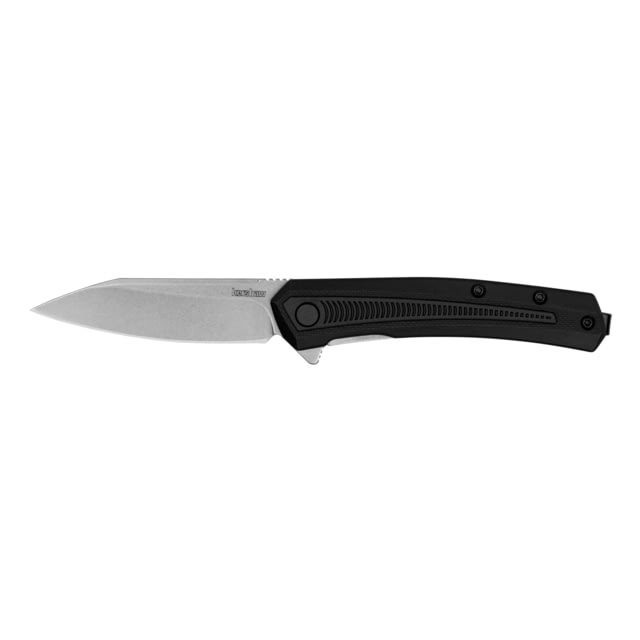 Kershaw Raygun Assisted Opening Folding Knife 2.8in 4Cr14 Reverse Tanto Glass-filled Nylon Black Handle