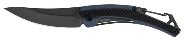 Kershaw Reverb XL Folding Knife 3in 8Cr13MoV Trailing Point Blade G10/Carbon Fiber Overlay Front Handle - Kershaw