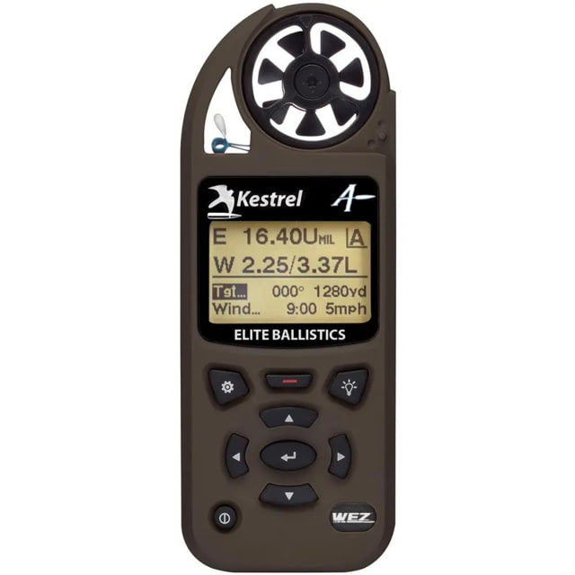 Kestrel 5700X Wez W/ Applied Ballistics Flat Dark Earth