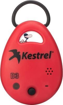 Kestrel DROP D3 Temperature Humidity Pressure and DA Monitor Red