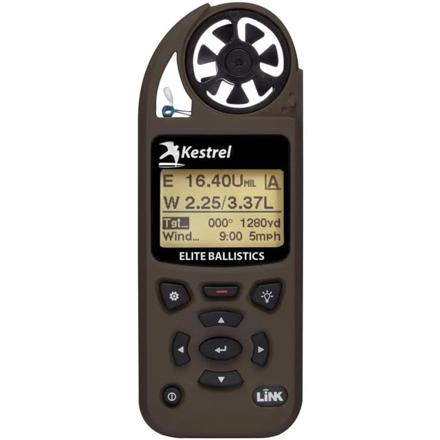 Kestrel Elite Weather Meter w/ Applied Ballistics w/Link Flat Dark Earth