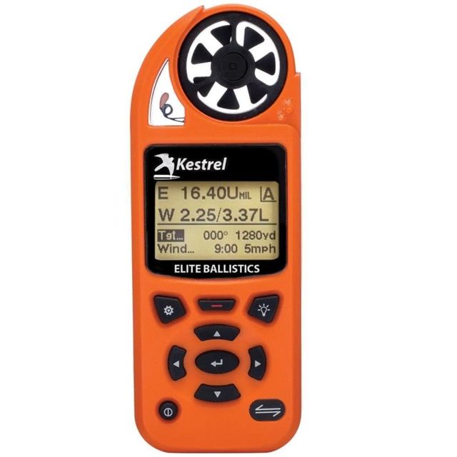 Kestrel Elite Weather Meter with Applied Ballistics with LiNK Blaze Orange