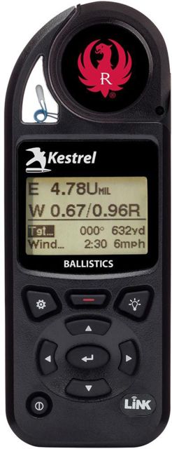 Kestrel Ruger 5700 Ballistics Weather Meter with LiNK Black 5.0 x 1.9 x 1.1 in