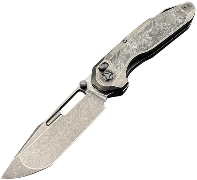 Ketuo Triad Button Linerlock Wht CF - Ketuo