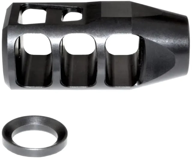 Kexuan .458 Socom or .450 Tanker Style Muzzle Brake 5/8x32 Black - Kexuan