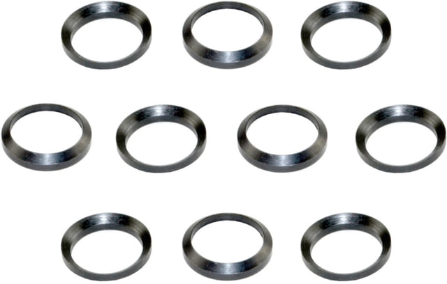 Kexuan .50 Crush Washer Set 10 Piece 3/4x24 Black Steel - Kexuan