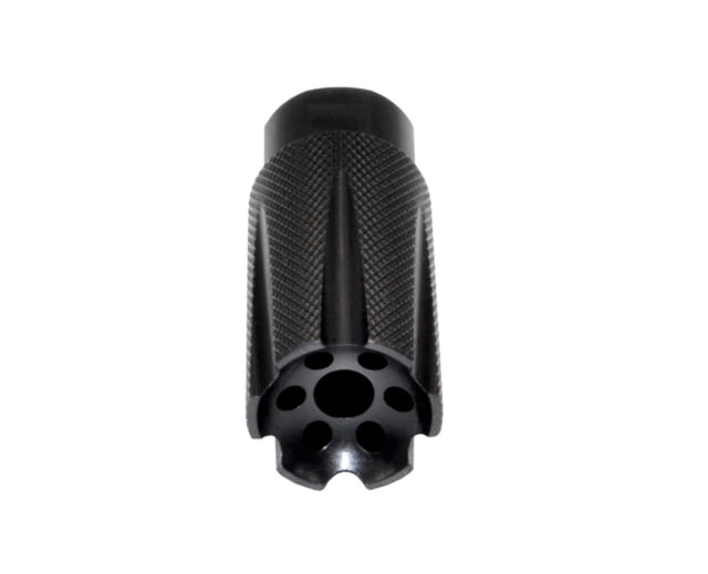 Kexuan Competition Grade Muzzle Brake Recoil Compensator for AR-15 .223/5.56 NATO 1/2inx28 thread Steel with Black Knurled Phosphate finish