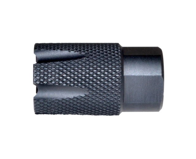 USED Kexuan Competition Grade Muzzle Brake Recoil Compensator 'Shorty Style' for AR-10 LR 308 5/8x24 thread Steel with Black Knurled Phosphate finish - Kexuan
