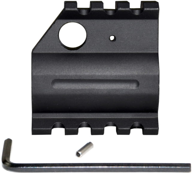 Kexuan High Profile AR-15 Railed Gas Block .750 in Black - Kexuan