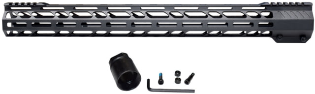 Kexuan M-LOK Free Float Handguard for .308 DPMS High Profile Uppers 19.5 in Black - Kexuan