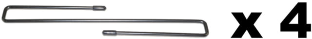 Kexuan Safe Shelf Handgun Hangers Set of 5 Black - Kexuan