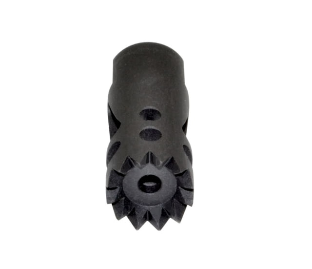 Kexuan Steel Competition Grade Muzzle Brake Recoil Compensator for AR-10 LR 308 5/8inx24 thread Gunmetal Black