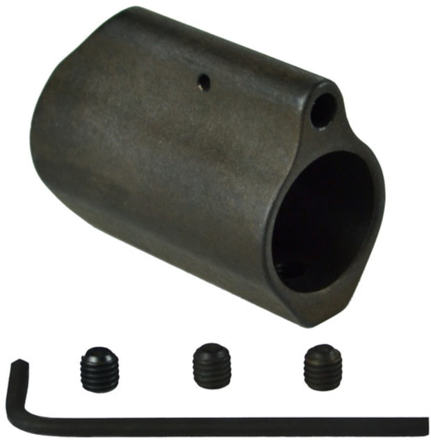 Kexuan Steel Long Style AR-15 Low Profile Gas Block .750 in Black - Kexuan