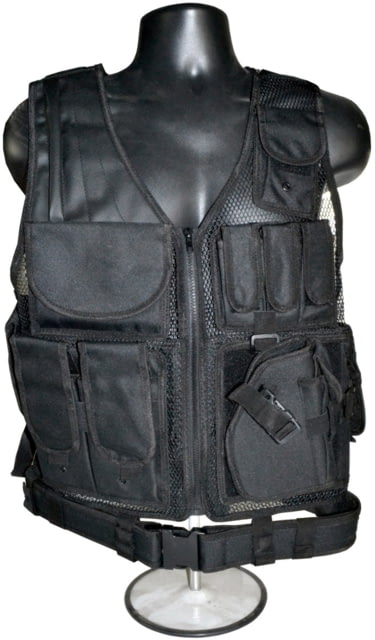 Kexuan Tactical Multi Function Vest Black - Kexuan