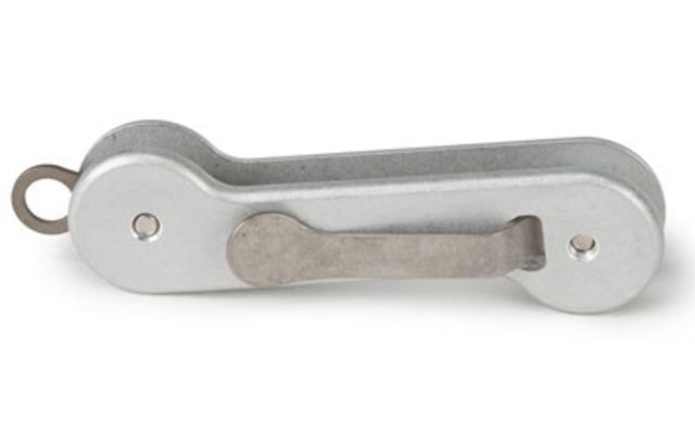 KeyBar Anodized Aluminum Key Organizer Silver - Keybar