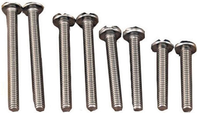 KeyBar Extension Screw Set with 2x 1" screws