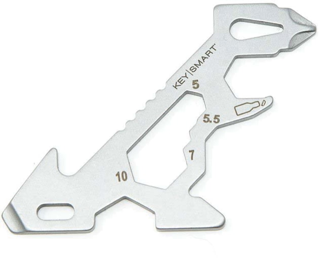 KeySmart 5-Tools-in-1 Alltul Multitool Dino Stainless Steel - Keysmart