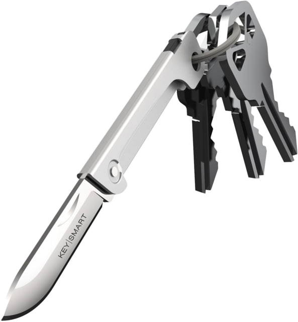 KeySmart Mini Folding Knife Stainless Steel Stainless Steel - Keysmart