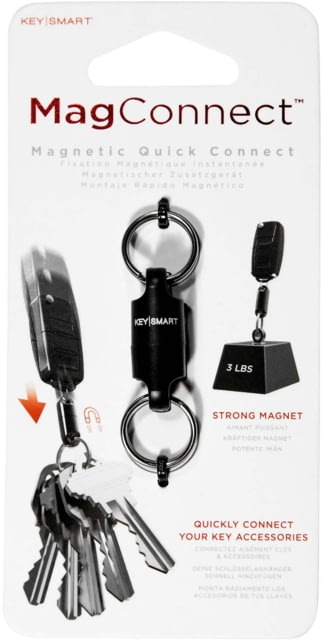 KeySmart MagConnect Magnetic Quick Connect Black - Keysmart